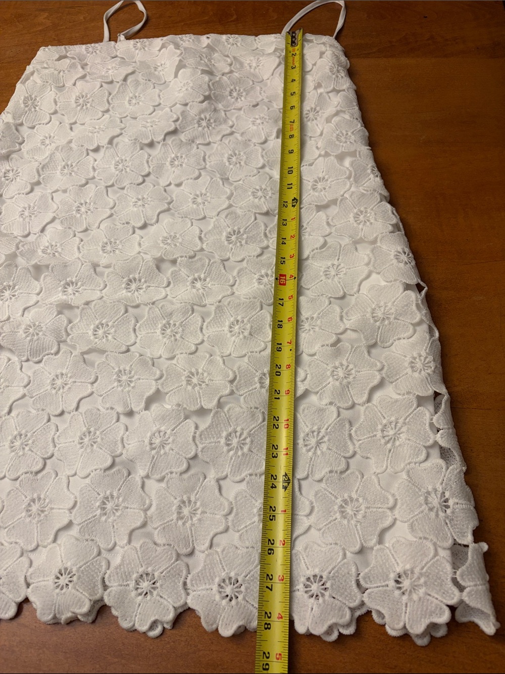 White Lace Spaghetti Strap Trinni Sundress by Petal & Pup - Picture 3 of 6